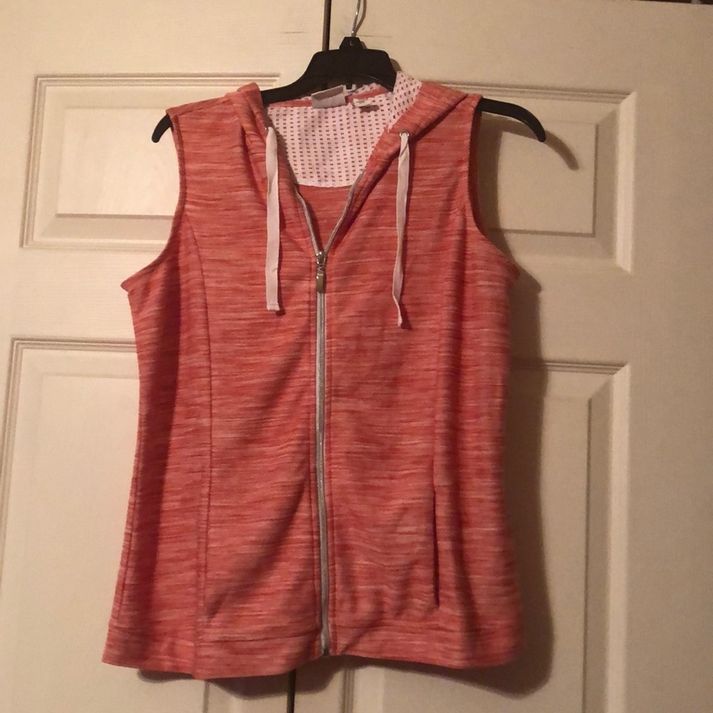 Weekend’s by Chicos size 1 - US Medium Hooded Vest